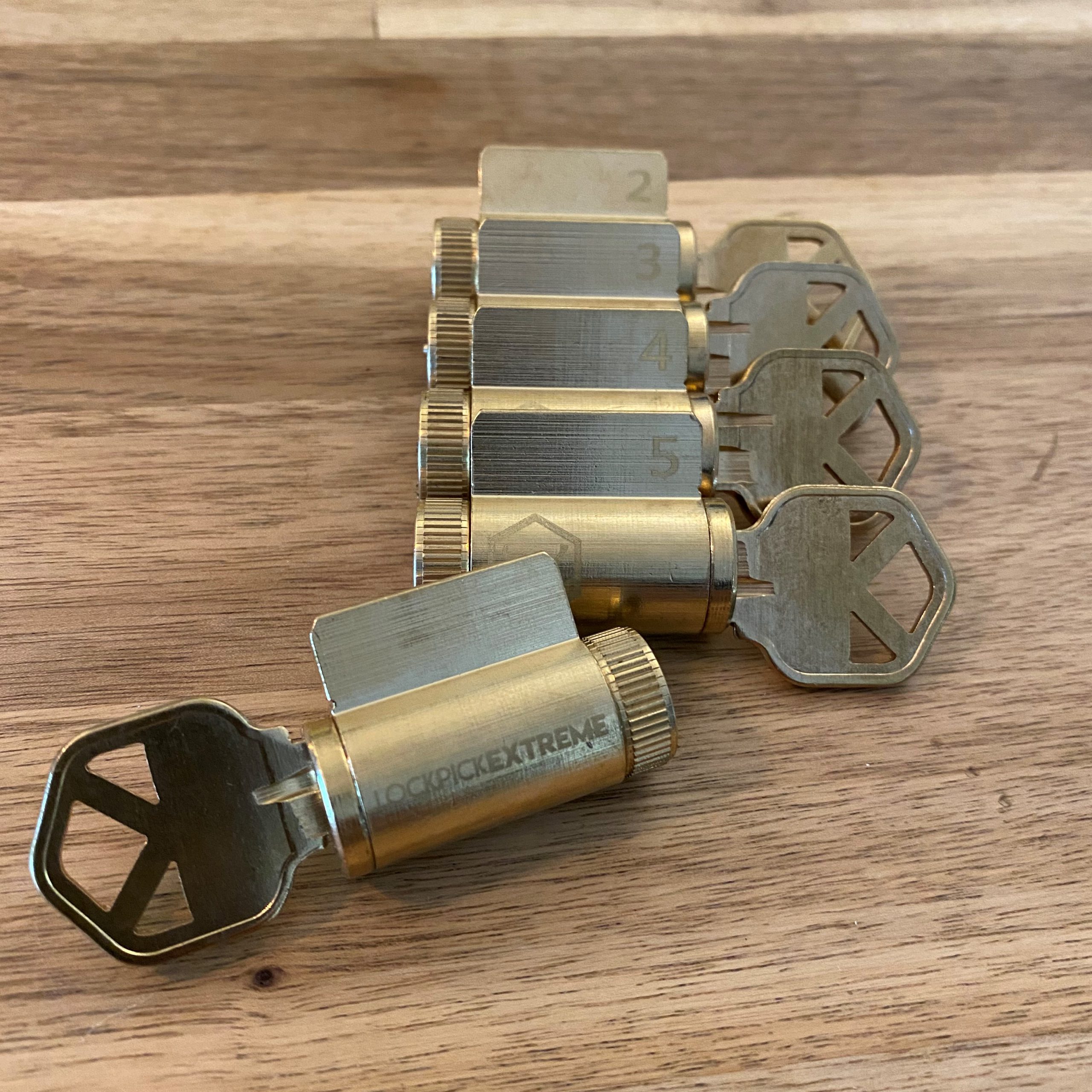 7 Pin All-In-One Lock Picking Training Kit